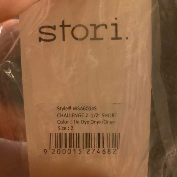 STORI - Challenge 2 1/2” Short in Tie Dye Onyx - Picture 6 of 8